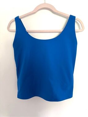 Old Navy PoerSoft Bright Blue Athletic Tank